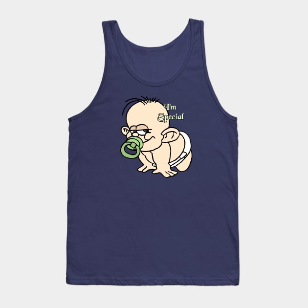 Special Baby Tank Top by D_AUGUST_ART_53